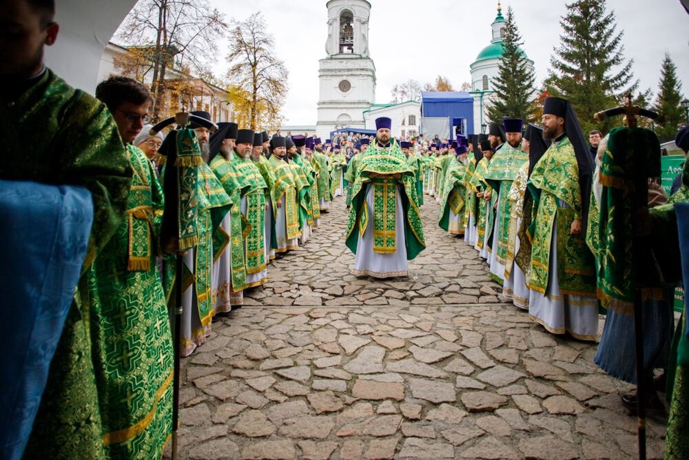 Праздничное богослужение в день праведного Симеона совершено в Свято. Каменская 