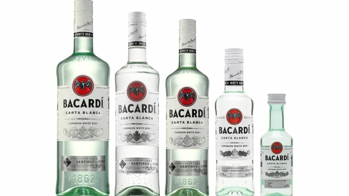 Bacardi карта бланка