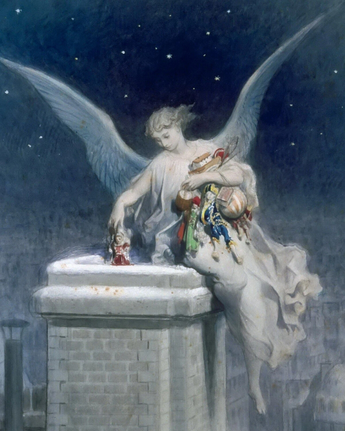 кругом рождественская мгла