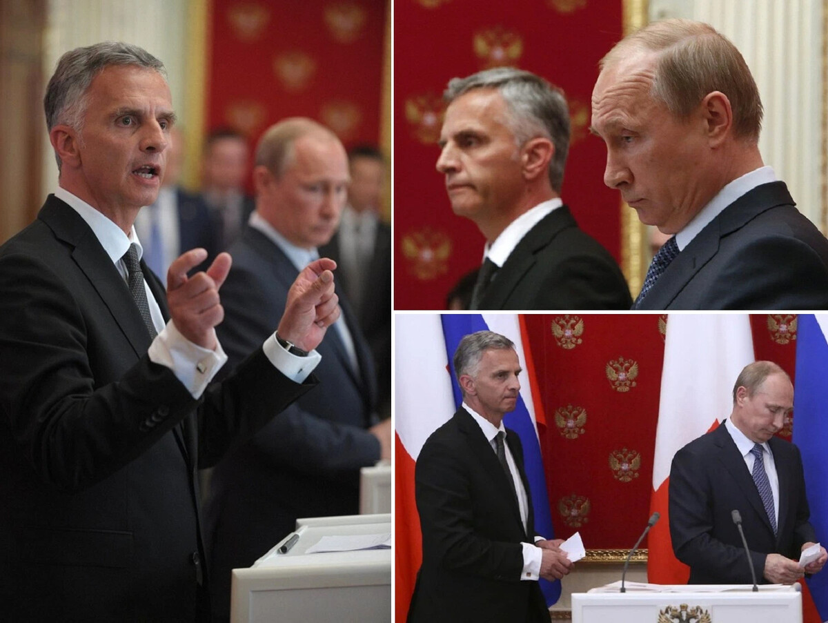 Путин и бухгалтер из швейцарии