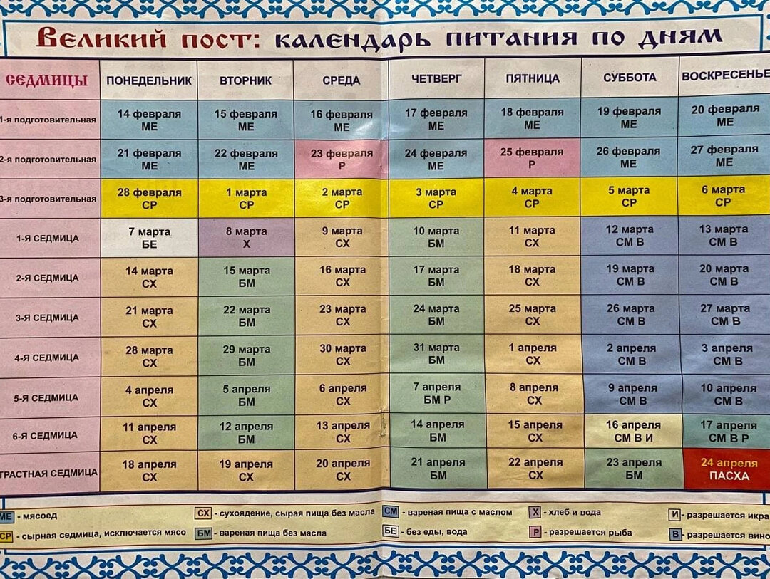 4 мая 2024 перед пасхой. Великий пост 2022. Пост 2022 календарь. Календарь Великого поста 2022. Питание в Великий пост 2022 по дням.