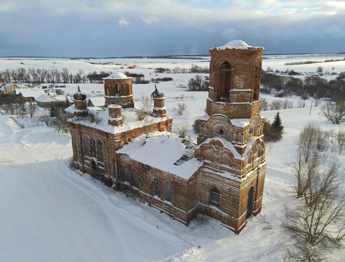 Пятиглавая Троицкая Церковь Болхов