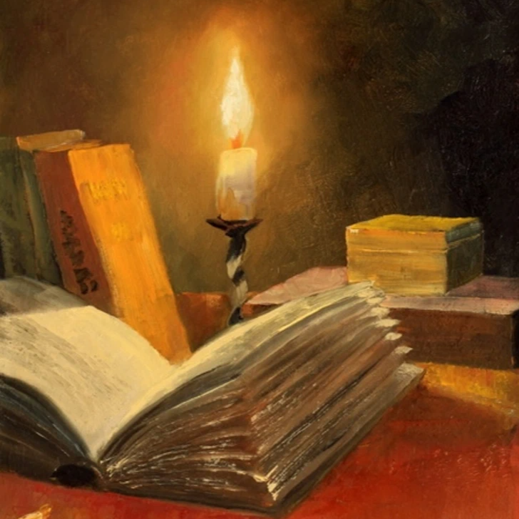 Картина в книге как называется