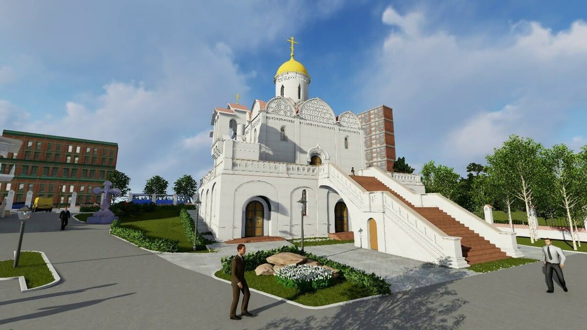 Храм в матвеевском