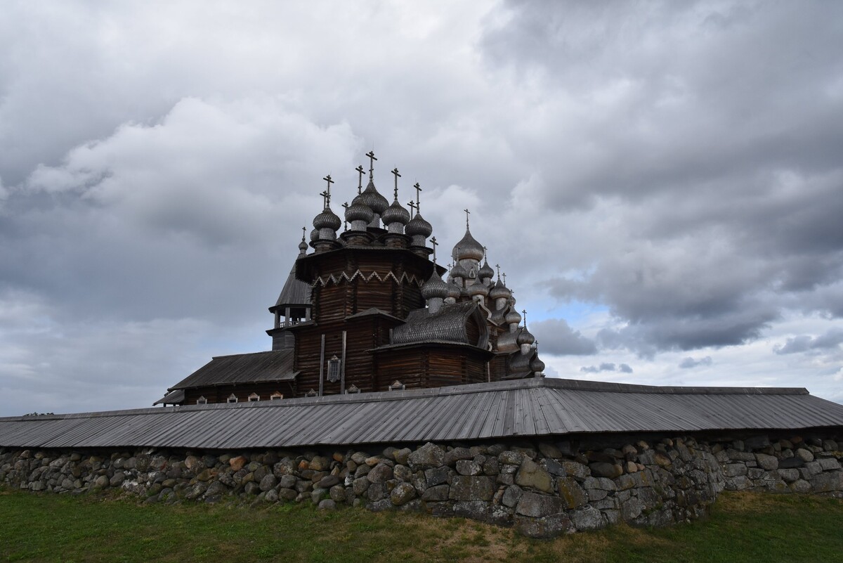 Россия Республика Карелия Кижи Церковь Вознесения