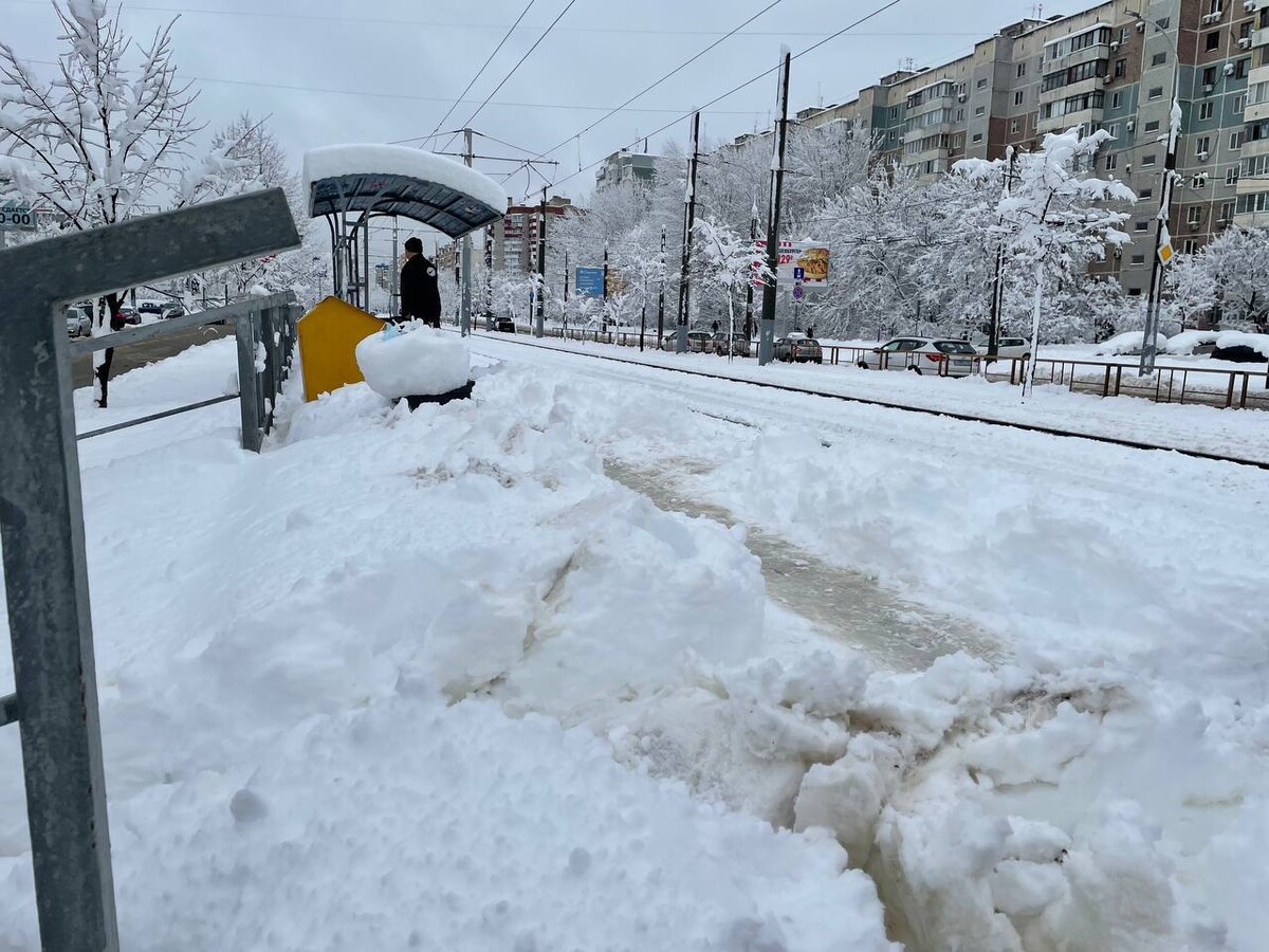 Снежный коллапс в Краснодаре