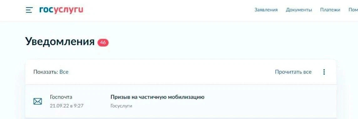 Как выглядит электронная повестка на госуслугах