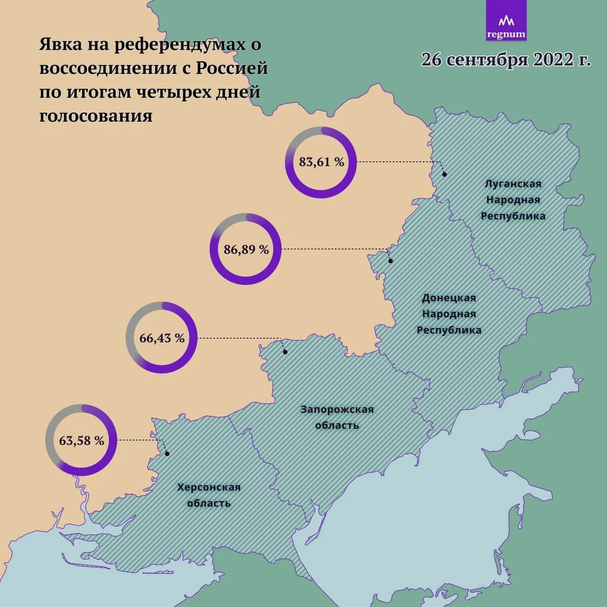 Карта лнр днр херсонской и запорожской области