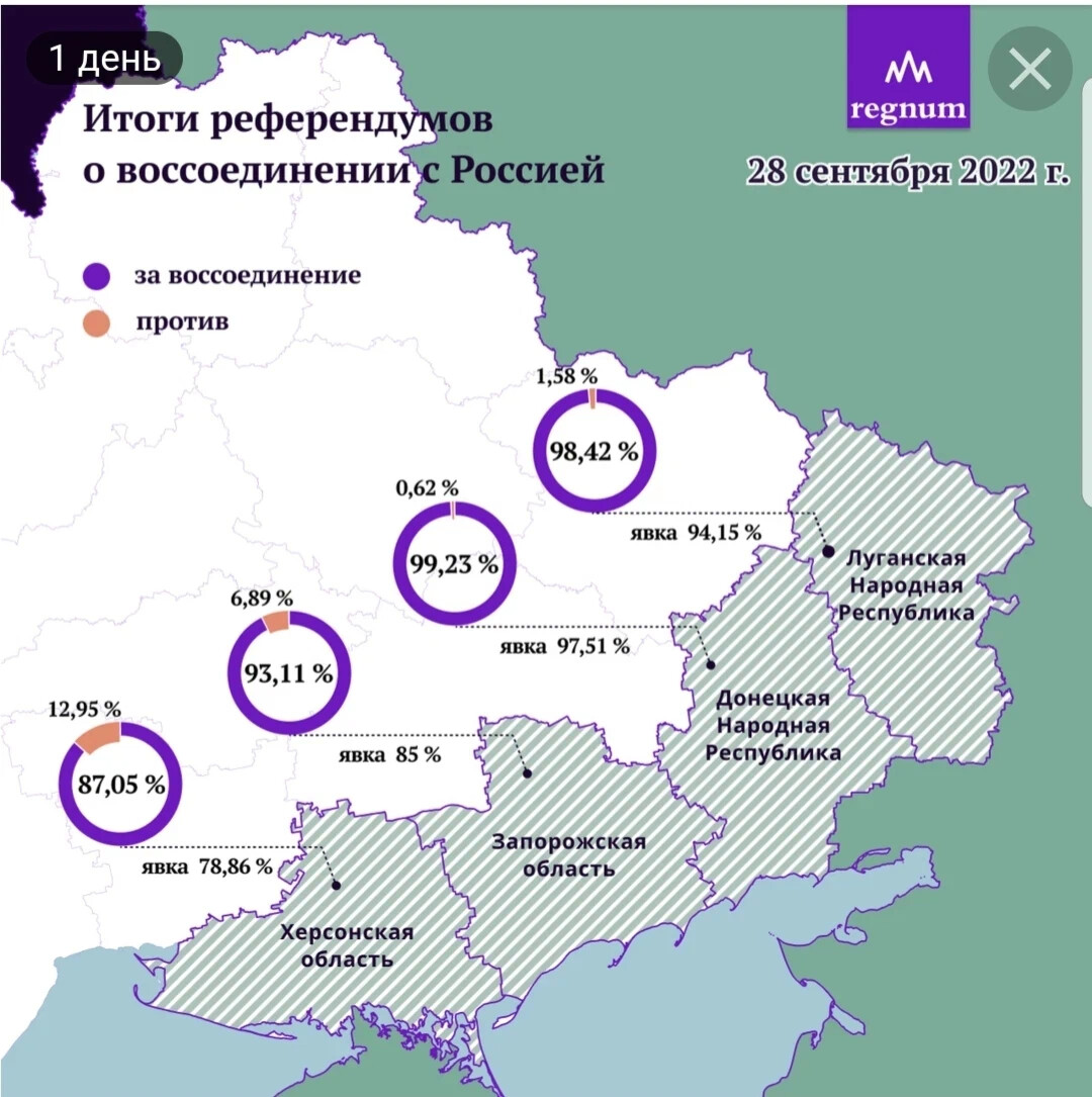 Карта запорожской области в составе россии