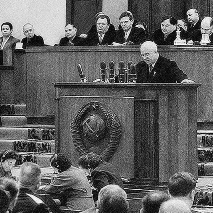 Xx съезд и оттепель. 20 Съезд КПСС 1956 года. Хрущев на съезде партии. Заседание ЦК.