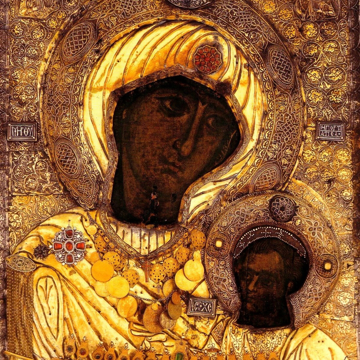 Иверская икона божией матери вратарница фото