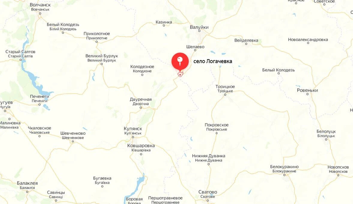 Валуйки карта граница с украиной