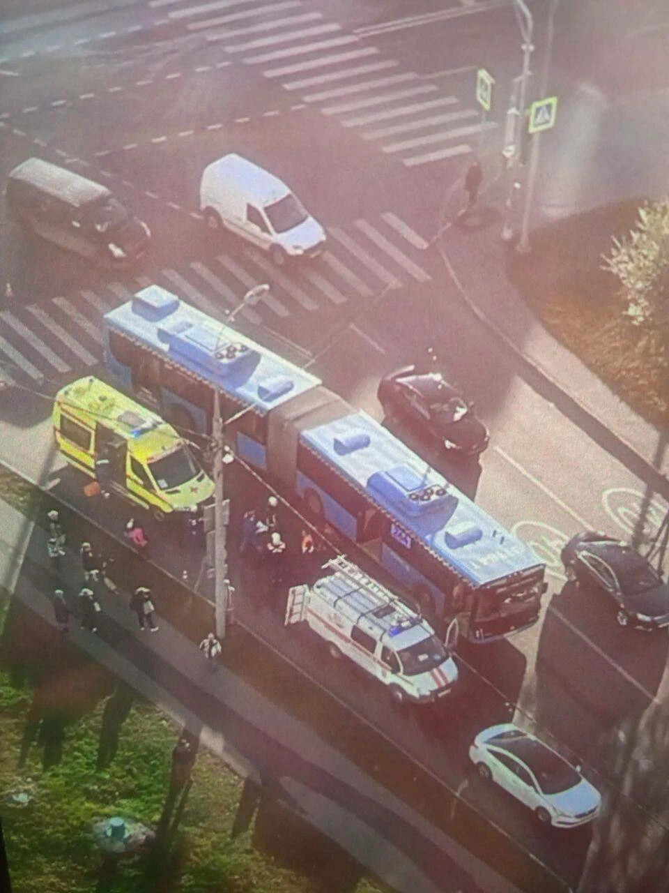 Автобус сбил ребенка. Происшествие на литовском бульваре. В Ясенево автобус сбил ребенка.