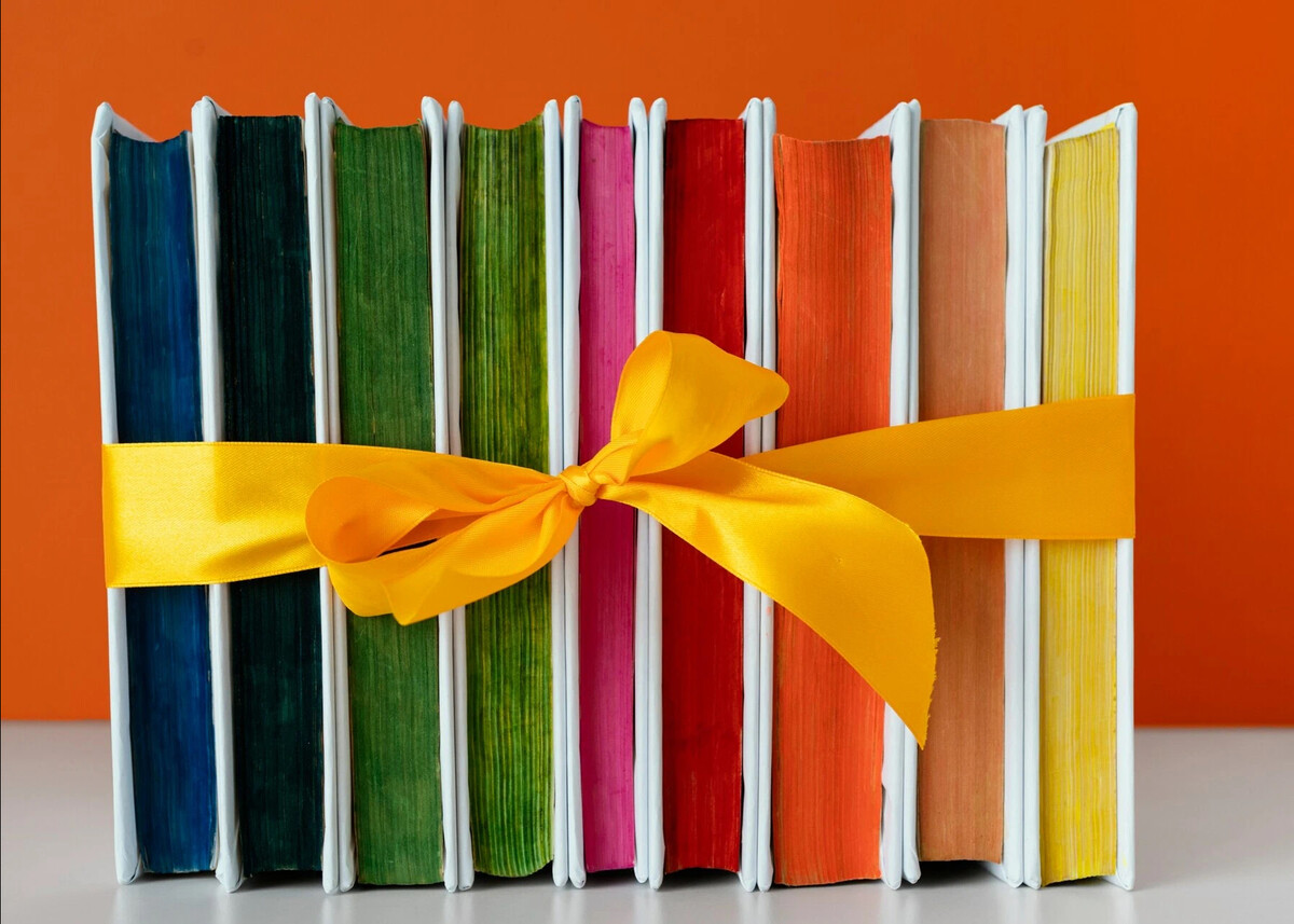 Большие цветные книги. Радужная книга.