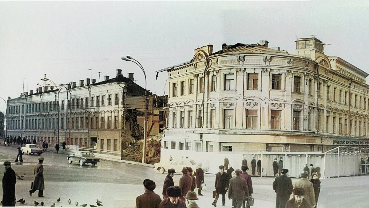 Тургеневская площадь старые