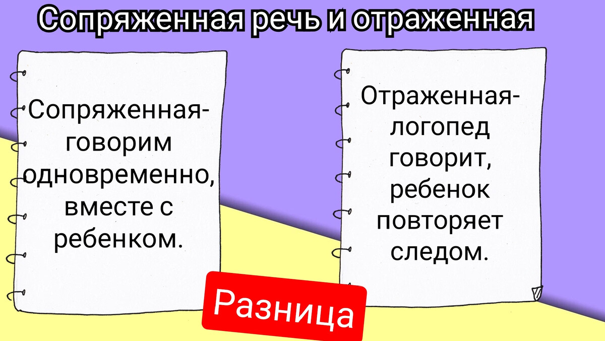 Отраженная речь у ребенка