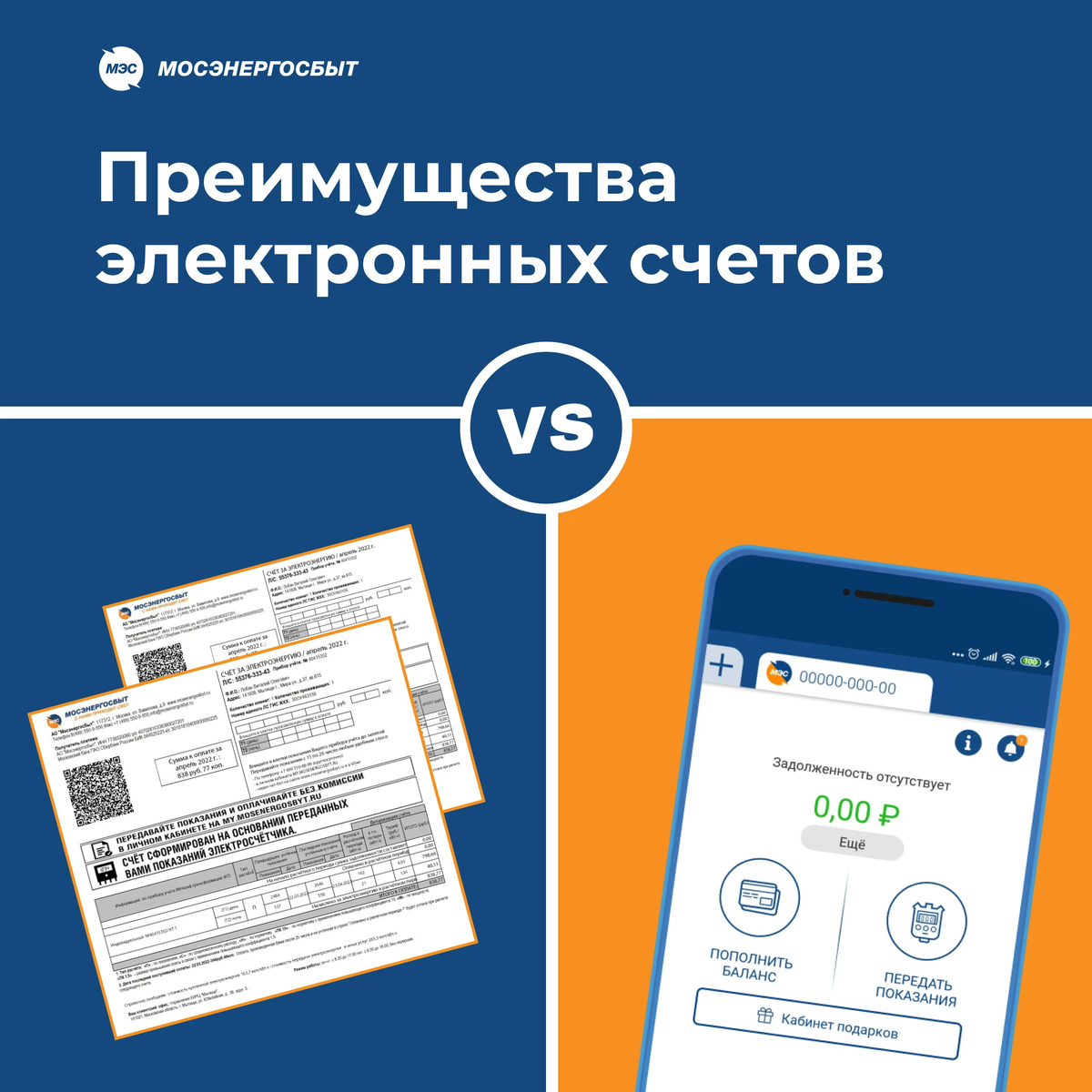 Бумажный счет. Электронная квитанция. Электронная квитанция Мосэнергосбыт. Преимущества электронной квитанции