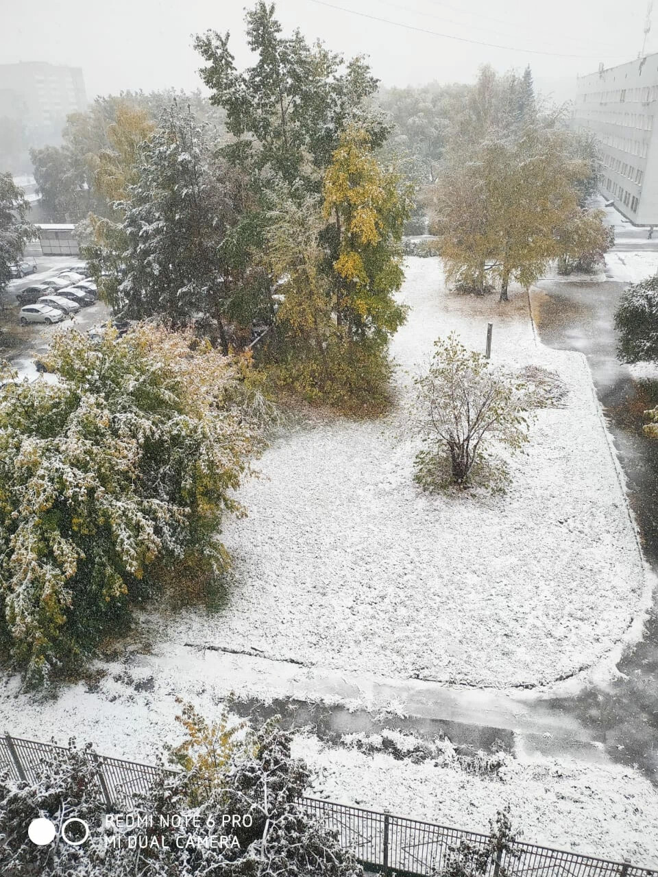 Первый снег в сентябре