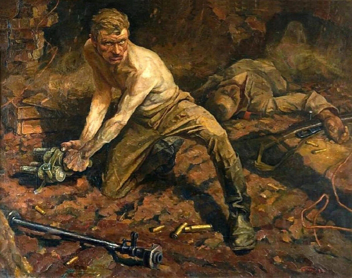 Безымянная высота картина неменский