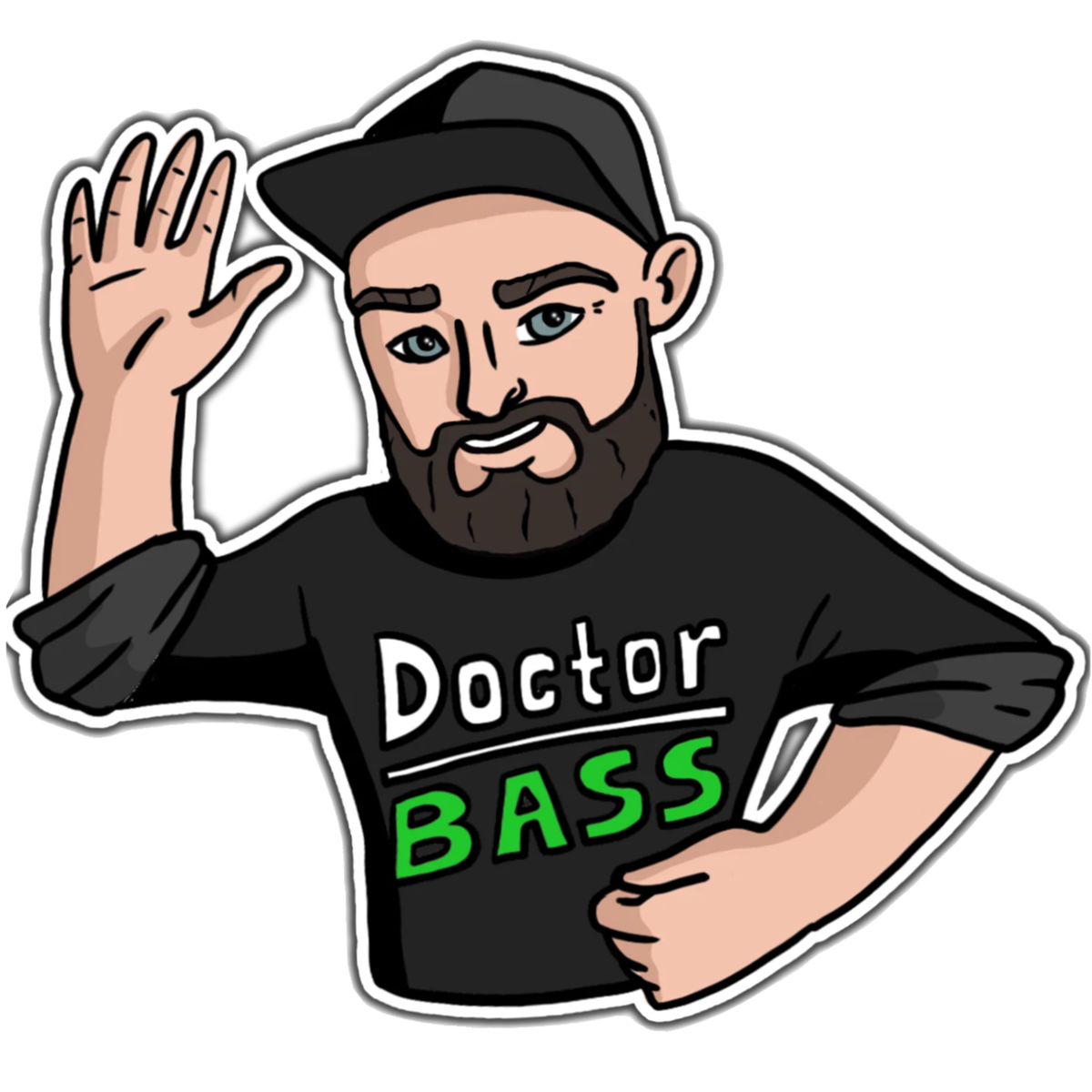 Doctor base. Доктор бас. Доктор басс. Доктор басс картинка. Doctor Bass купить наклейку.