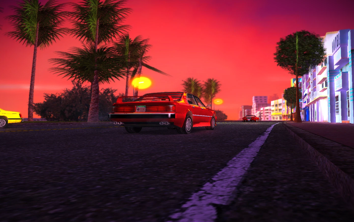 Gta vice city картина