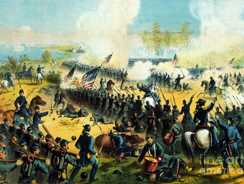 Битва при вернее. Битва при шайло 1862. shiloh сражение. сражение при энтитеме 1862. сражение при шайло.