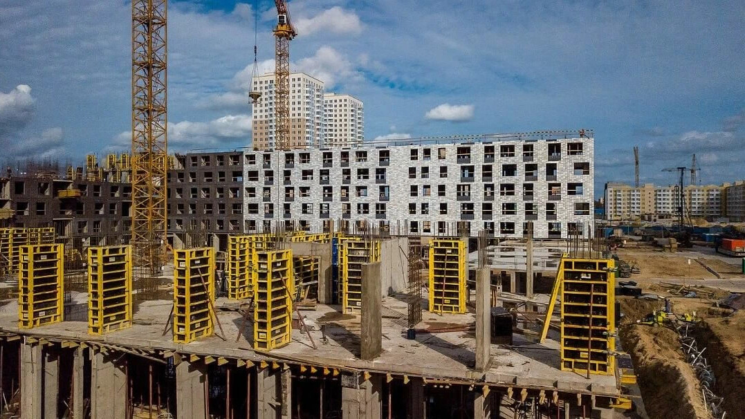 Москва стройка жк