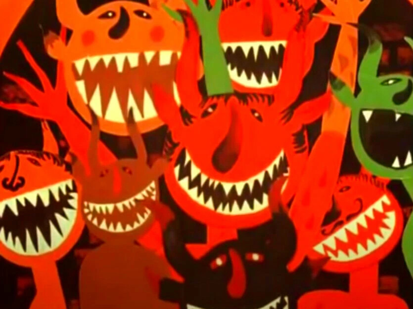 «ХОРОШО У НАС В АДУ»! Мультика не видел, а песенка поразила. Мелодию ...