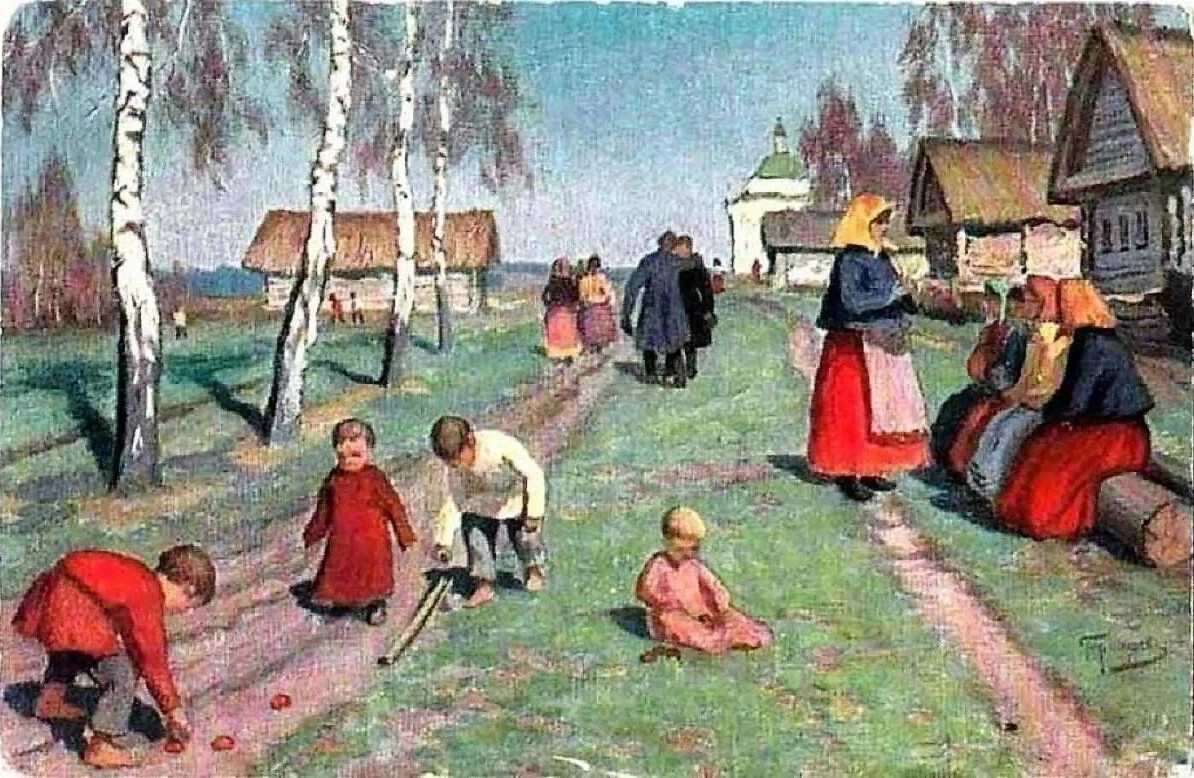 Картинки народные игры и забавы на руси для детей