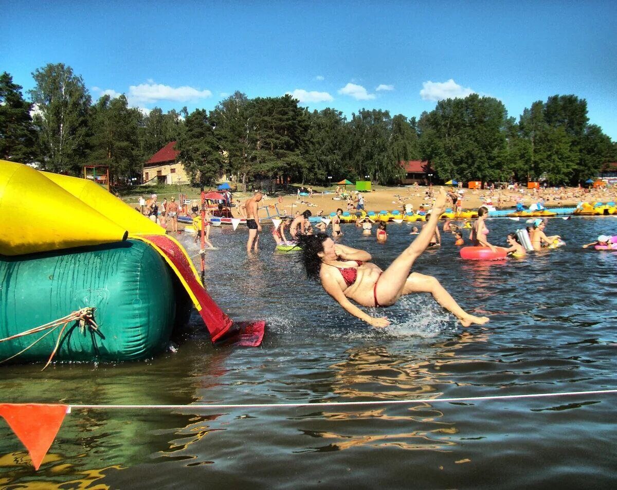 Где можно купаться в красноярске