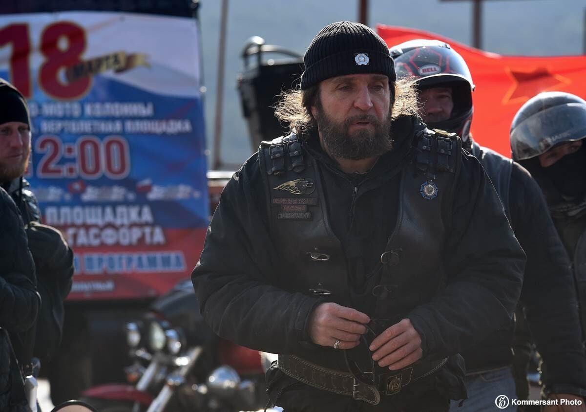 Волк байкер