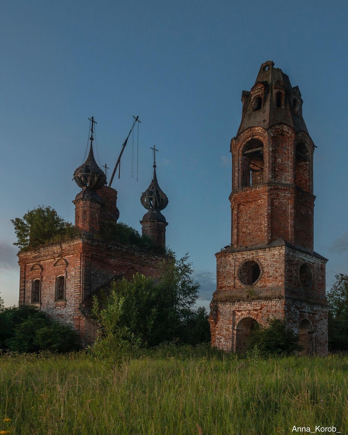 Разрушенные храмы Кировская область