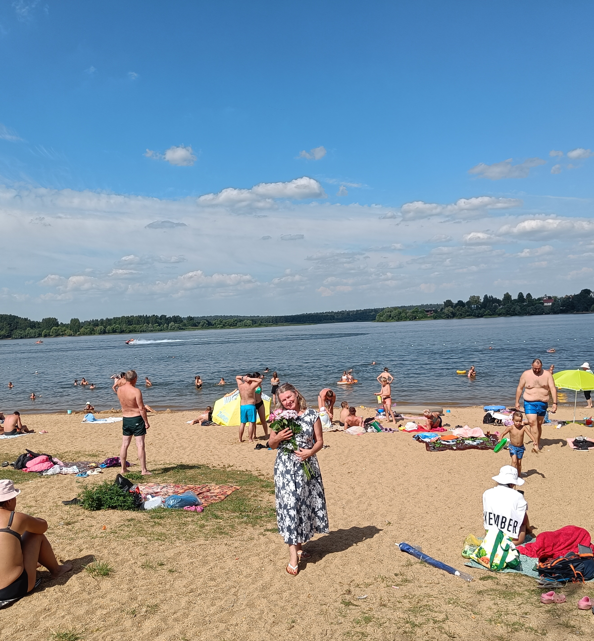 яхромское водохранилище пляж