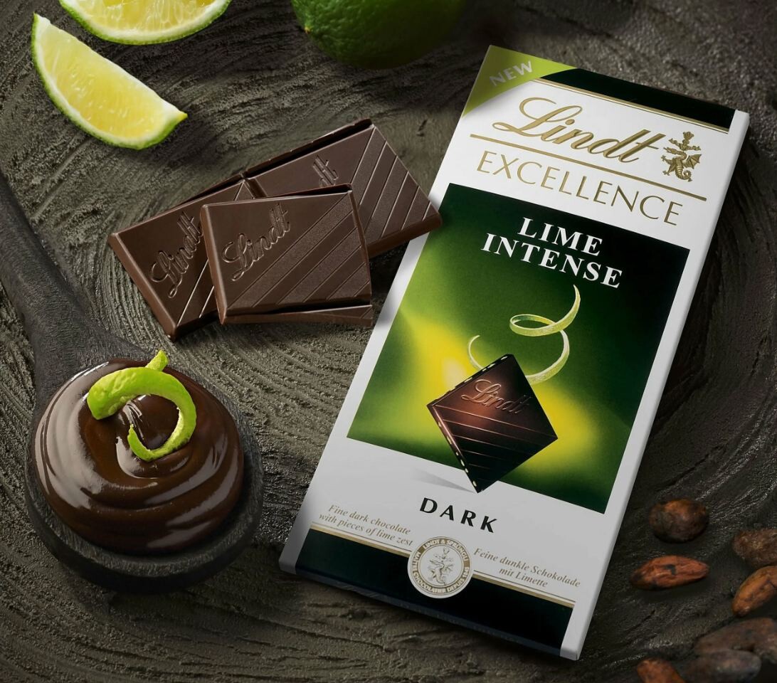 Шоколад Lindt Excellence с грушей