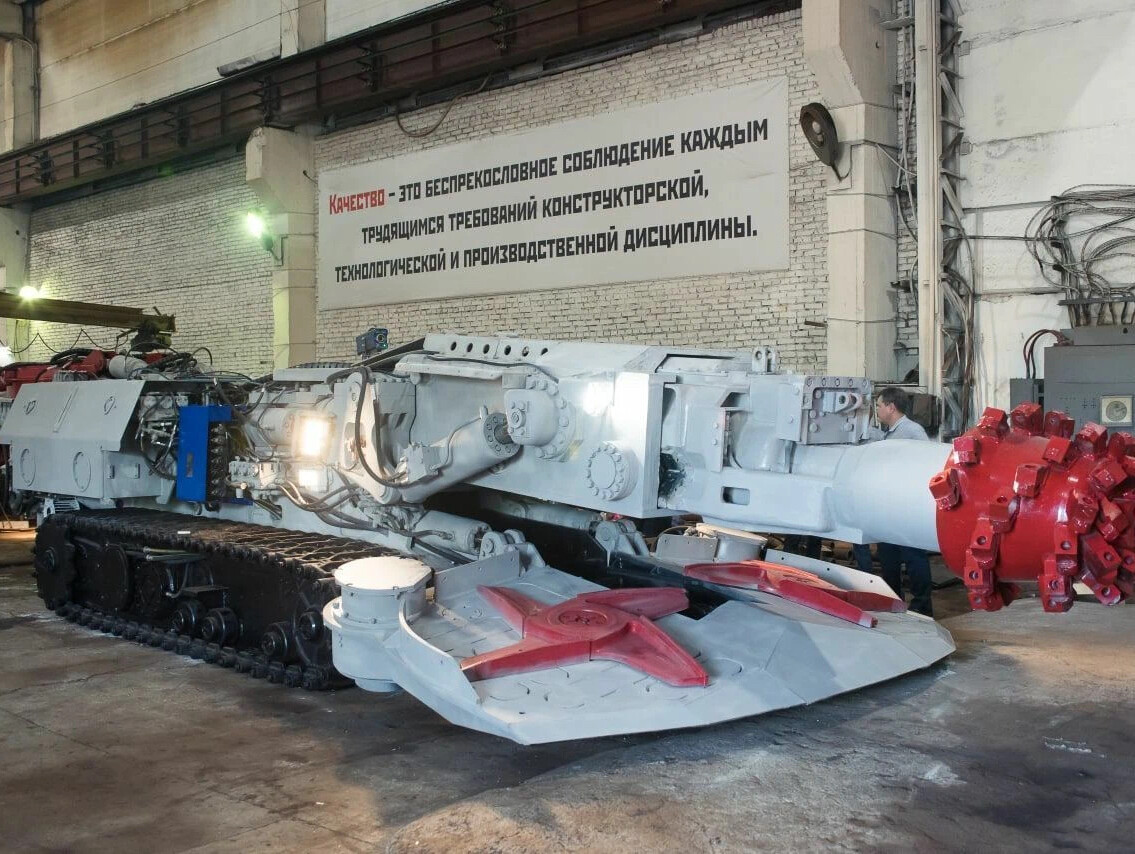 Проходческий комбайн rh160