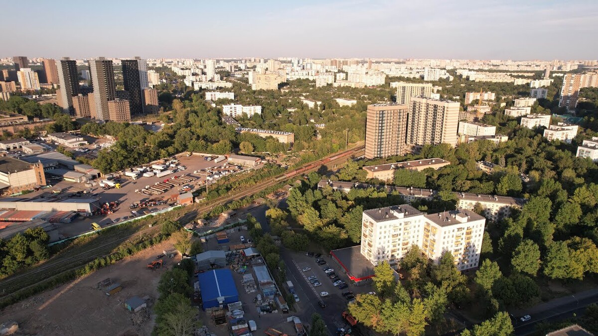 План соединения окской улицы