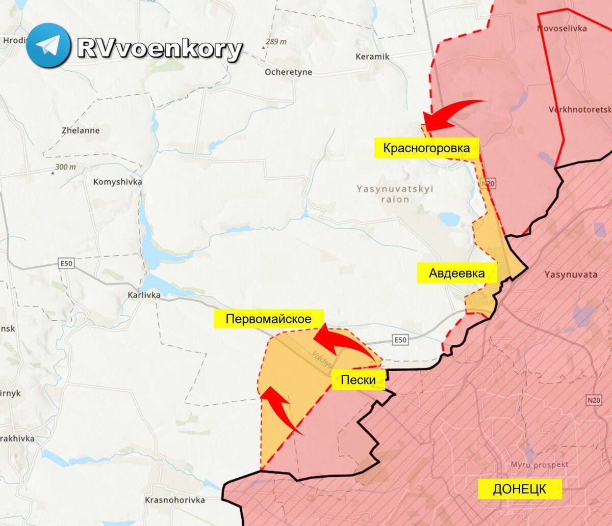 Днр красногоровка карта