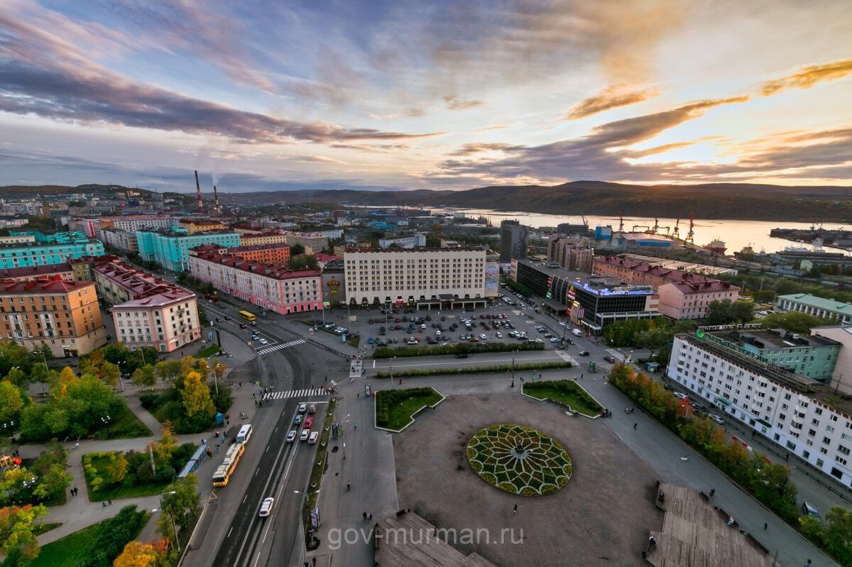 Мурманск Главная площадь