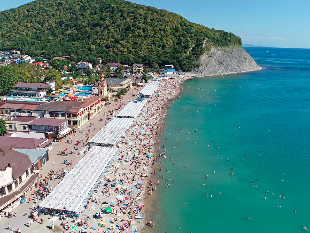 Пляж в архипо осиповке 2022