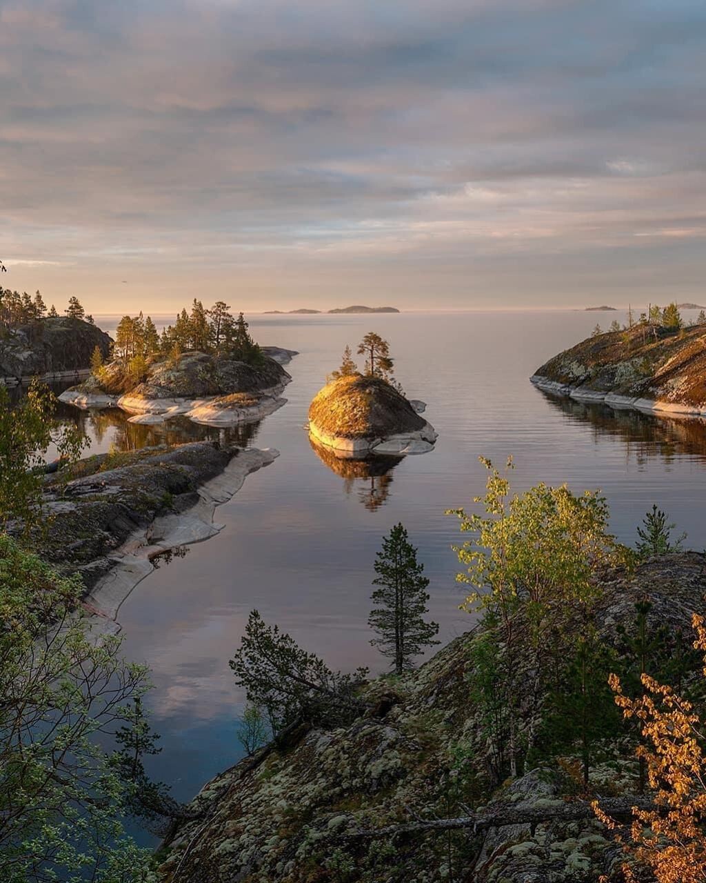 Ладожские шхеры в карелии фото