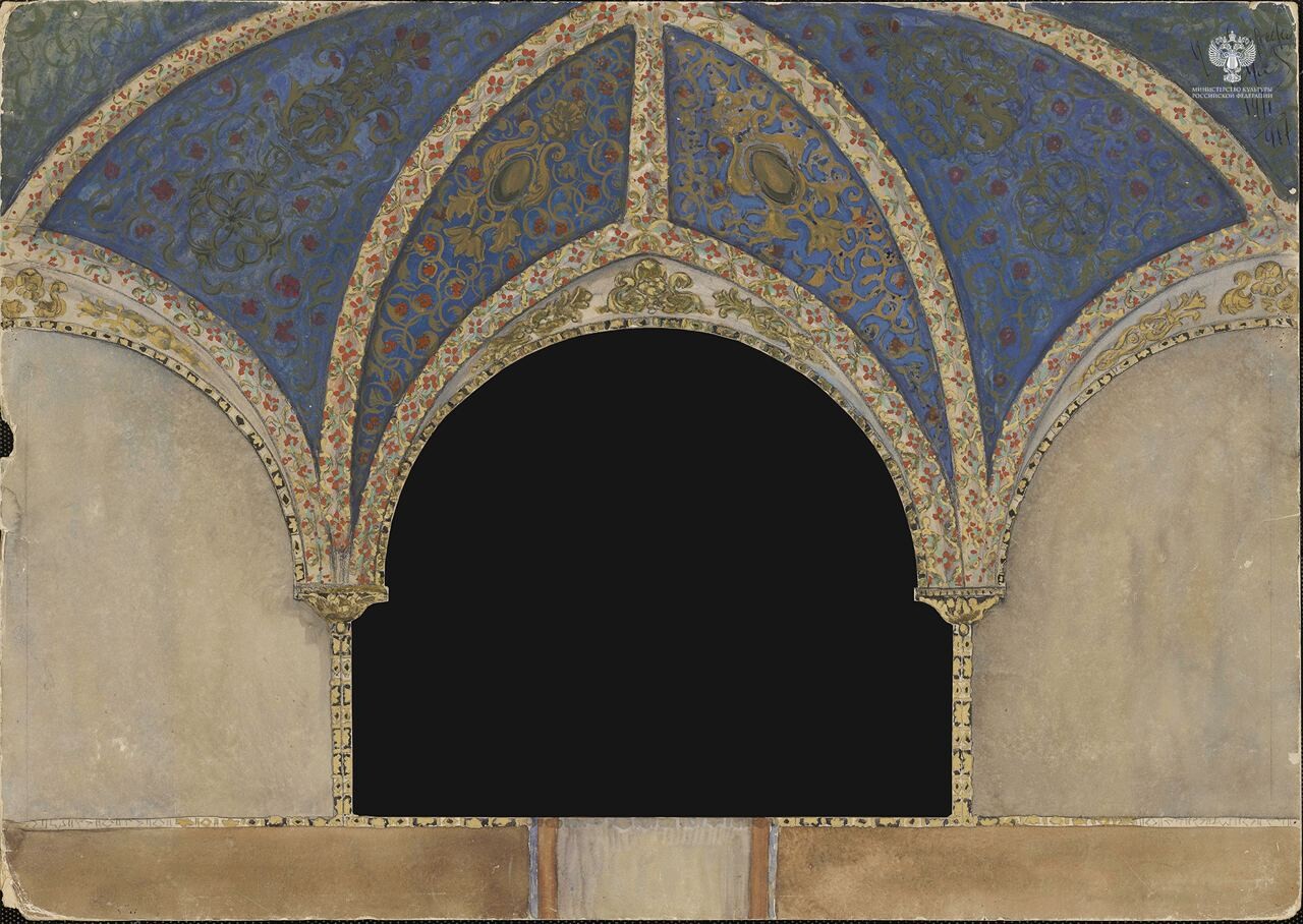 Мәскәүнең Казан вокзалын бизәү өчен әзерләнгән ХХ гасыр башындагы эскизлар табылган