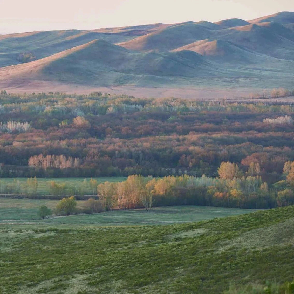 Губерлинские горы осень