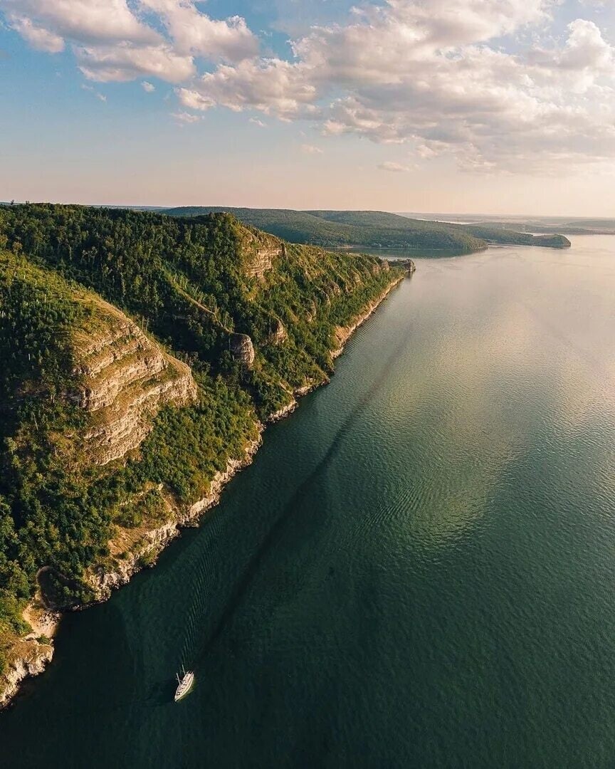 Жигулевские горы панорама