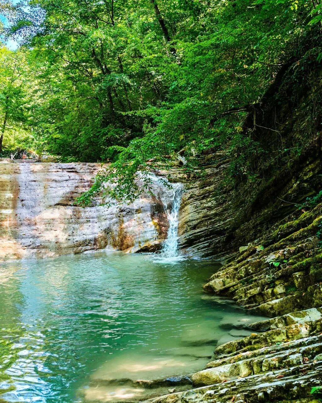 Водопады Куаго Геленджик