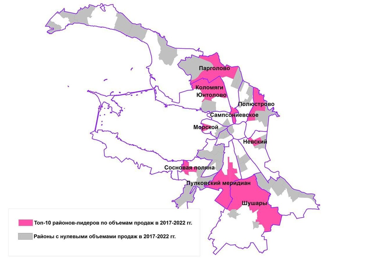 Карта новостроек санкт петербург