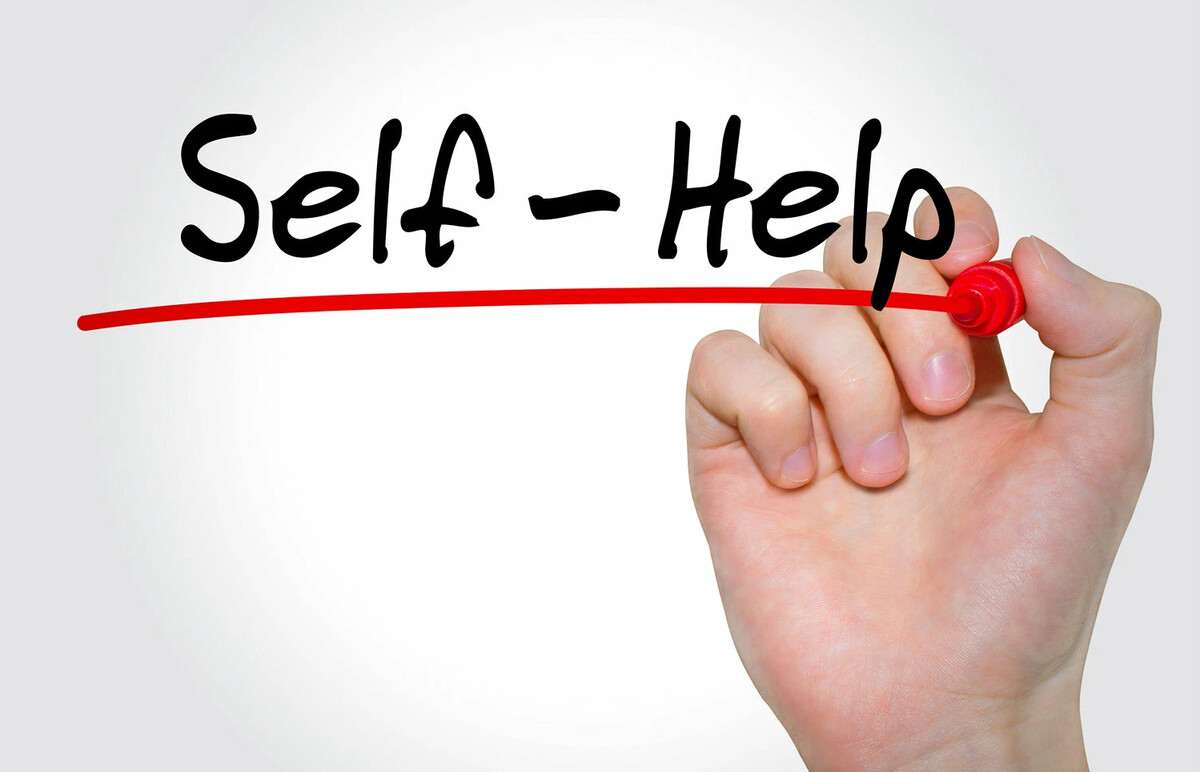 Helped topic. Self help. self-help topic.