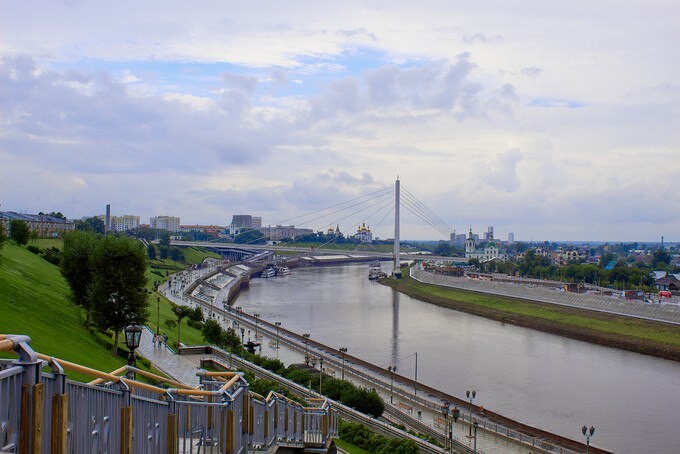 Река в тюмени фото