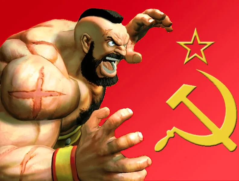 Зангиев из Street Fighter