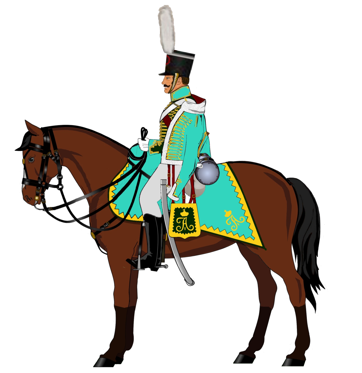 Гусары 1812 года картинки