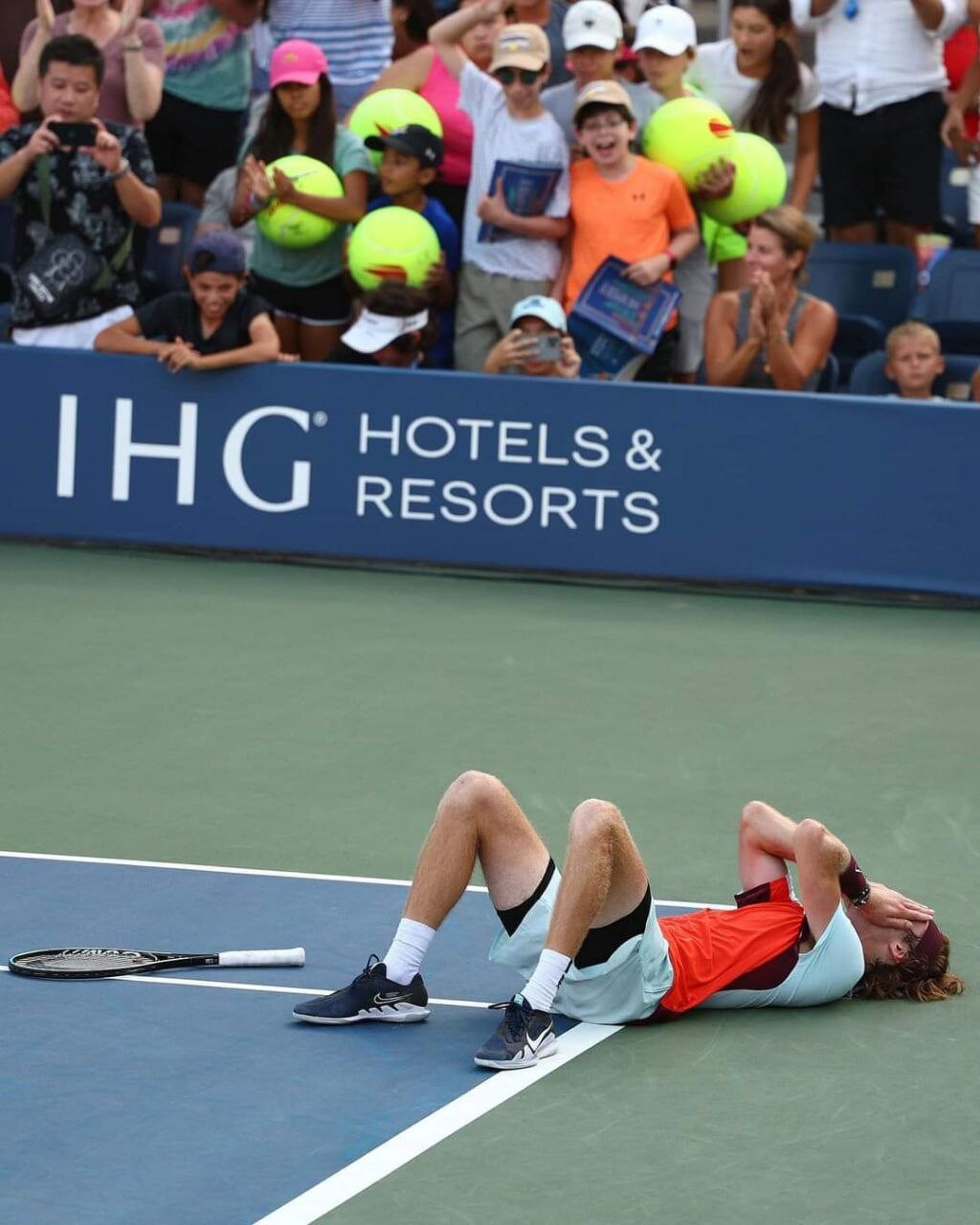 Кп спорт. Рублев us open. Инвалиды победа эмоции.